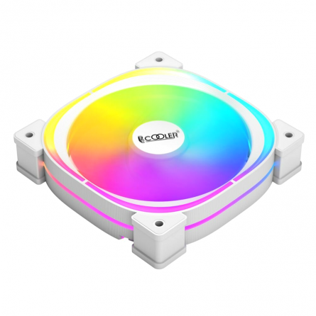 Вентилятор Pccooler Ef120 Argb White 4pin Pwm + 3pin Argb, 600-1500 об/мин Retail (арт-3721) Донецк