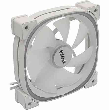 Вентилятор Pccooler Ef120 Argb White 4pin Pwm + 3pin Argb, 600-1500 об/мин Retail (арт-3721) Донецк