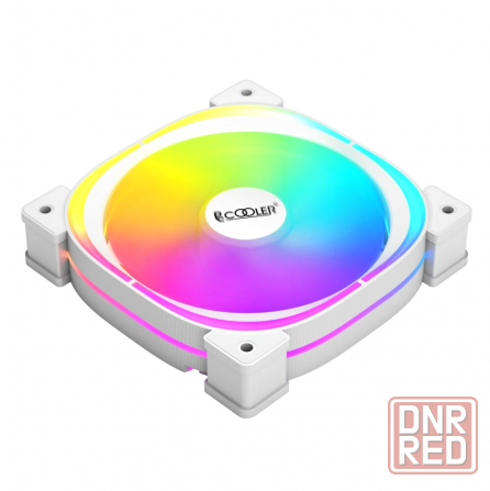 Вентилятор Pccooler Ef120 Argb White 4pin Pwm + 3pin Argb, 600-1500 об/мин Retail (арт-3721) Донецк - изображение 3