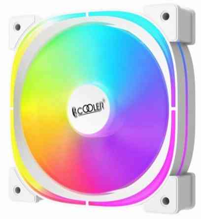 Вентилятор Pccooler Ef120 Argb White 4pin Pwm + 3pin Argb, 600-1500 об/мин Retail (арт-6162) Макеевка