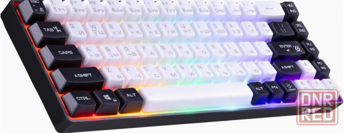 Клавиатура Defender Aris Gk-349, Usb, белый + черный [45349] (арт-3403) Макеевка - изображение 4