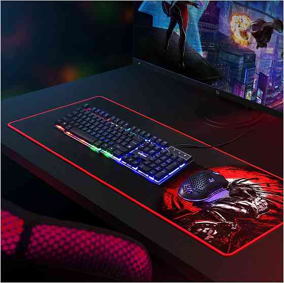 Игровой коврик для компьютерной мыши Defender Liberty 800х300х3мм (арт-3177) Донецк