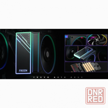 Кулер для процессора Id-Cooling Frozn A410, Argb, 120 мм, 2000 об/мин, 730 г (арт-3926) Макеевка - изображение 4