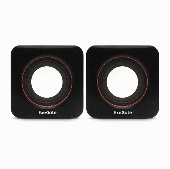 Акустическая система стерео Exegate Disco 160 Ex287050rus, 2x3вт, питание от Usb, черный (Ret) (арт- Донецк