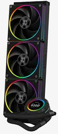 Комплект водяного охлаждения Id-Cooling Sl360 Black Lga20xx,1700,1200,115x, Am5, Am4 (арт-9832) Донецк