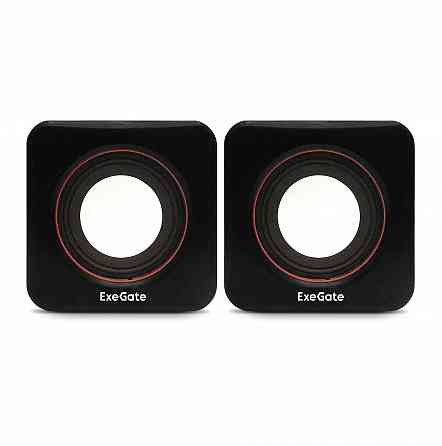Акустическая система стерео Exegate Disco 160 Ex287050rus, 2x3вт, питание от Usb, черный (Ret) (арт- Макеевка