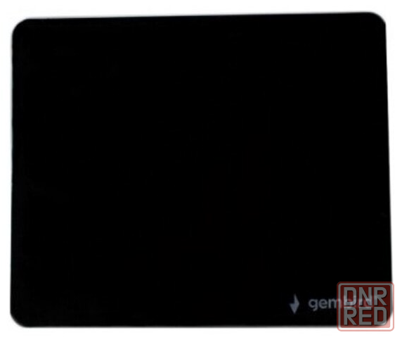 Коврик для мыши Gembird Mp-Basic чёрный (220*180*0.5мм) ультратонкий 100% пластик (арт-9316) Донецк - изображение 1
