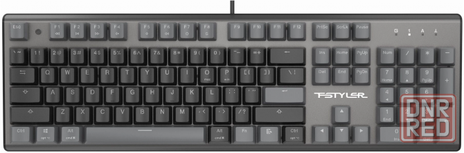 Клавиатура A4tech Fstyler Fs100 Neon механическая черный Usb For Gamer Led (Fs100) (арт-1385) Макеевка - изображение 2