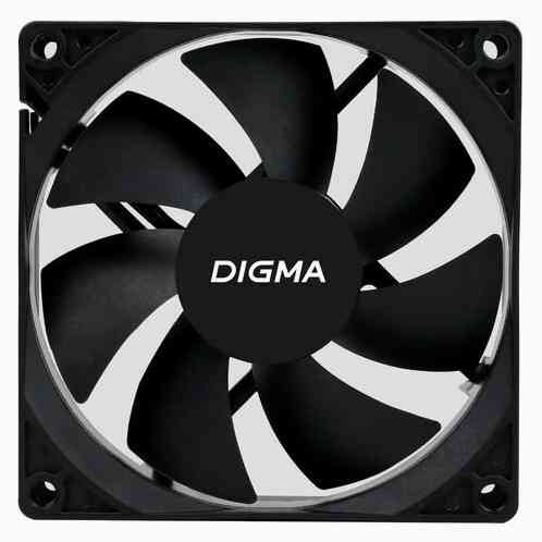 Вентилятор Digma Dfan-90 90х90x25 черный 3-Pin 4-Pin (Molex) Ret (арт-1116) Донецк