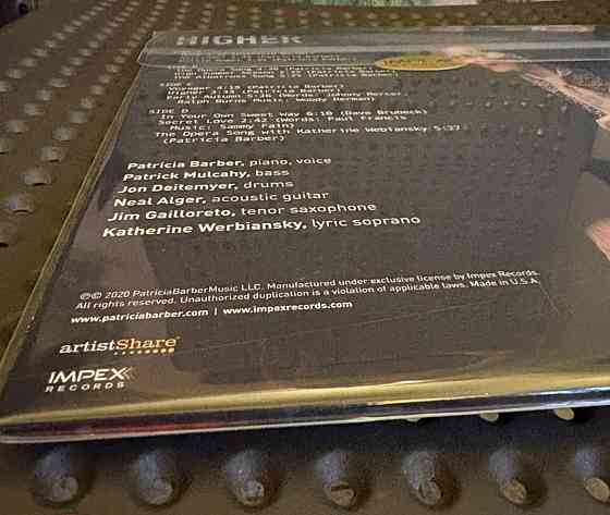Patricia Barber - Higher 2022 Impex 45rpm 2LP Limited Новая Запечатанная Донецк
