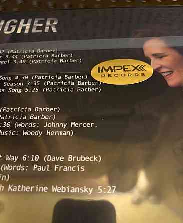 Patricia Barber - Higher 2022 Impex 45rpm 2LP Limited Новая Запечатанная Донецк