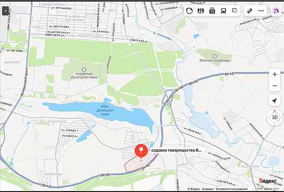 Продажа участка под строительство или сад\огород Донецк
