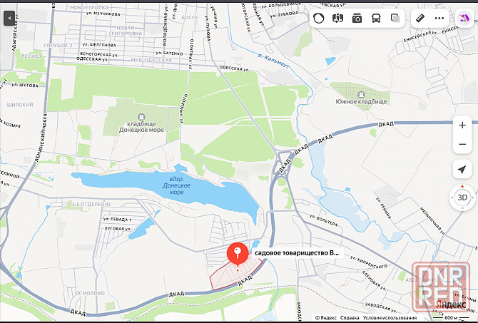 Продажа участка под строительство или сад\огород Донецк - изображение 4