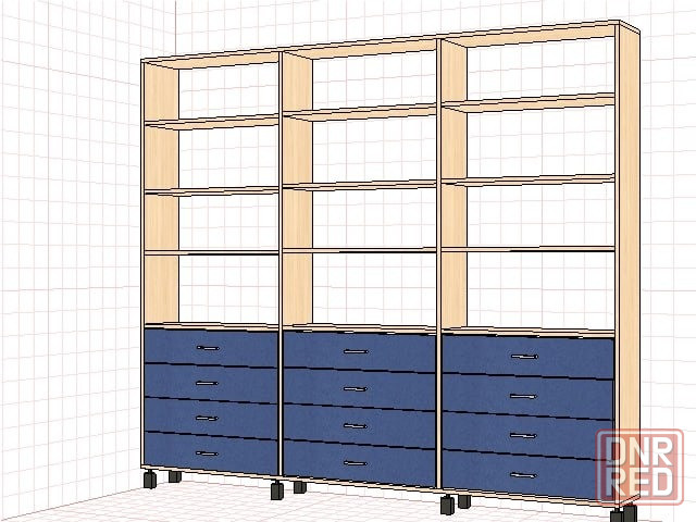 Тройной стеллаж Донецк - изображение 1