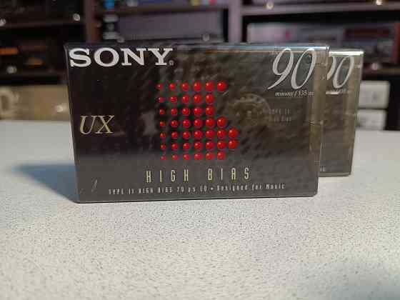 Запечатанная аудиокассета Sony -UX 90 Chrome-High Bias-Type 2 Донецк
