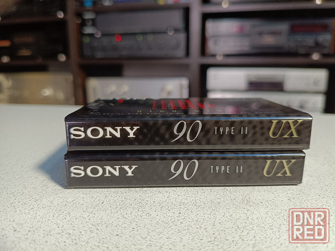 Запечатанная аудиокассета Sony -UX 90 Chrome-High Bias-Type 2 Донецк - изображение 3