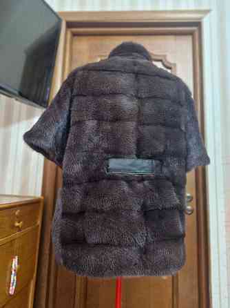 р.44-48 Шубка жилетка норка графит Макеевка