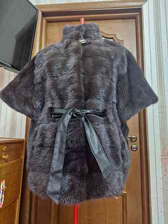 р.44-48 Шубка жилетка норка графит Макеевка