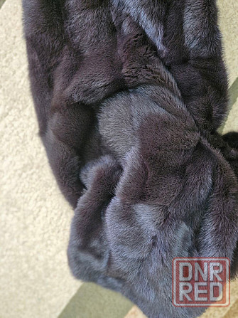 р.44-48 Шубка жилетка норка графит Макеевка - изображение 7