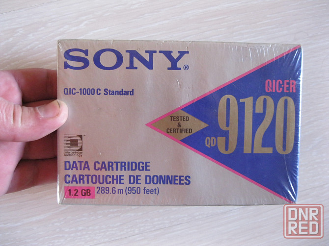 Data картридж Sony QIC-1000C Standart QD9120 1.2 G Донецк - изображение 1