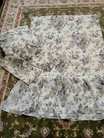 Комплект ,Покрывало + штора + подушка + 3 наволочкт Макеевка