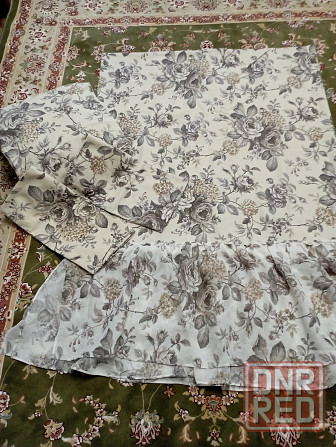 Комплект ,Покрывало + штора + подушка + 3 наволочкт Макеевка - изображение 4