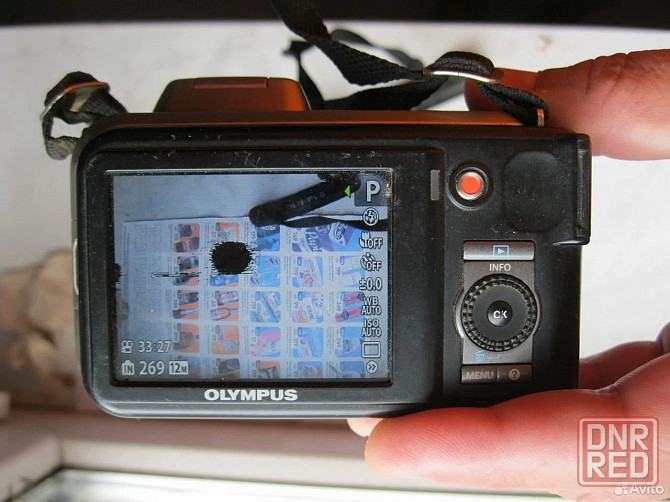 Цифровой 15 кратный 12Mpx фотоаппарат Olympus SP-6 Донецк - изображение 6