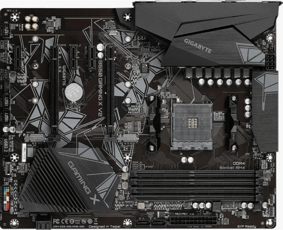 Материнская плата Gigabyte B550 Gaming X V2 (V1.3/V1.4) Soc-Am4 Amd B550 4xddr4 Atx Ac`97 8ch(7.1) G Донецк