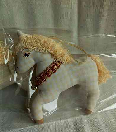 лошадка - новогодний сувенир ручной работы Донецк