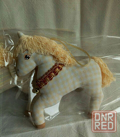 лошадка - новогодний сувенир ручной работы Донецк - изображение 1