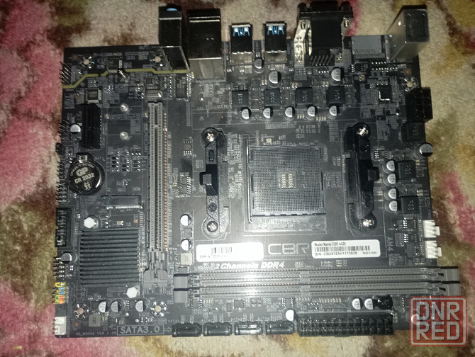 Продам материнскую плату AM4 A530 Донецк - изображение 1