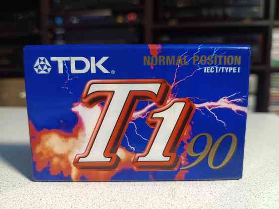 Запечатанная аудиокассета TDK- T1-90 -Type I Донецк