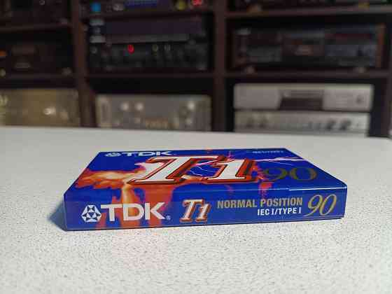 Запечатанная аудиокассета TDK- T1-90 -Type I Донецк
