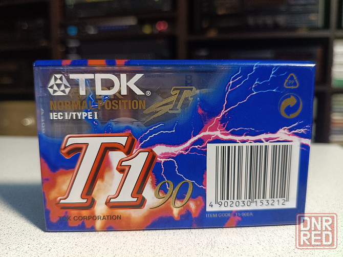 Запечатанная аудиокассета TDK- T1-90 -Type I Донецк - изображение 2