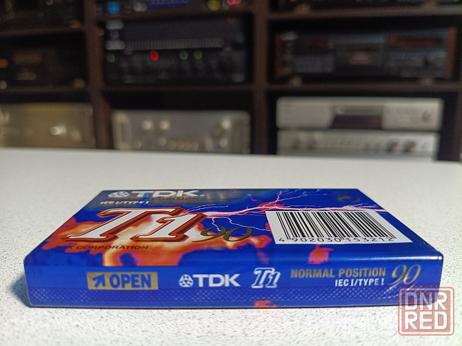 Запечатанная аудиокассета TDK- T1-90 -Type I Донецк - изображение 4