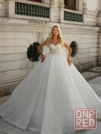 Шикарное свадебное платье Донецк - изображение 3