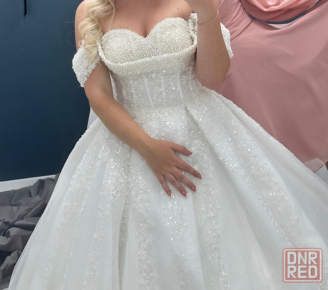 Шикарное свадебное платье Донецк - изображение 6
