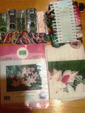 Вышивка Цветы Макеевка