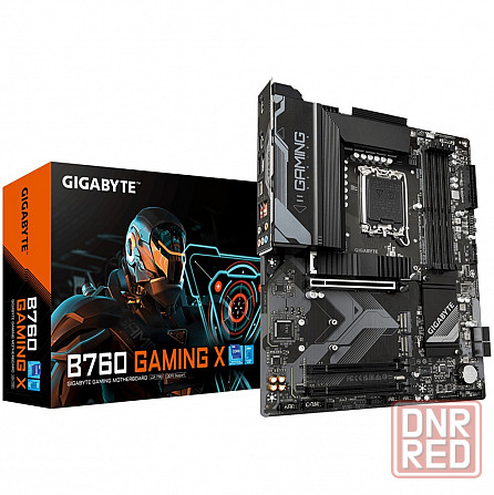 Материнская плата Gigabyte B760 Gaming X (Lga1700/B760/4xddr5/3xpci-Ex16/3xm.2/Sb7.1/Glan/Hdmi/Displ Макеевка - изображение 1