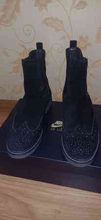 Ботиночки замшевые Донецк