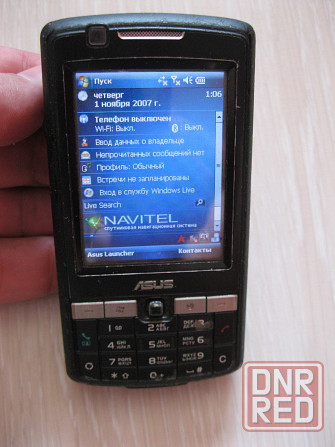 кпк Asus P750 c GPS (автономным) навигатором на Windows Mobile 6 Prof Донецк - изображение 1