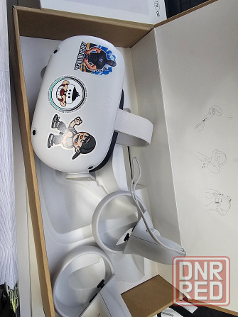 Очки виртуальной реальности Oculus quest 2 - 128gb Снежное - изображение 3