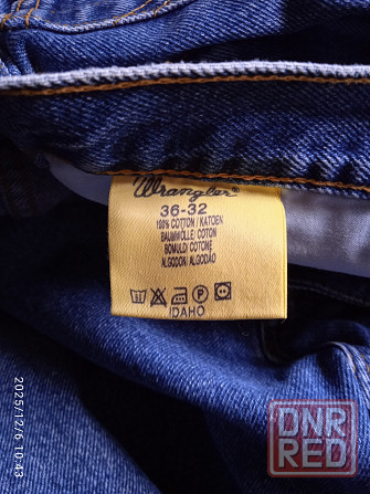 Джинсы Wrangler Idaho ( w36, l32) Донецк - изображение 3