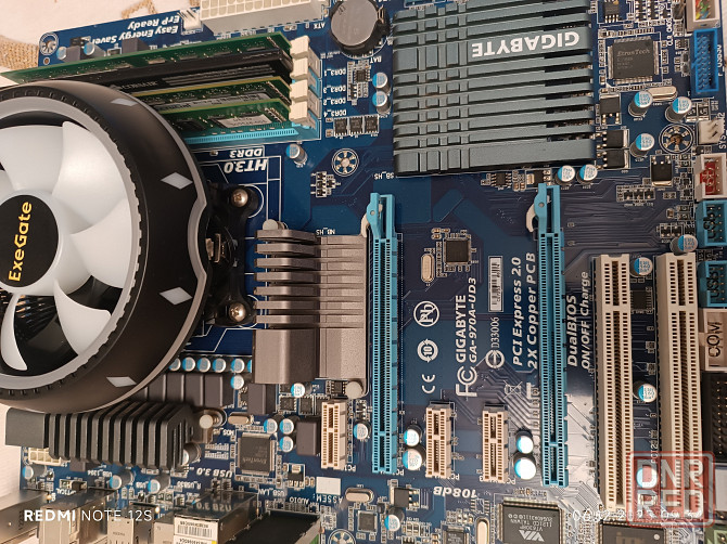 Материнская плата+процессор+память Донецк - изображение 2