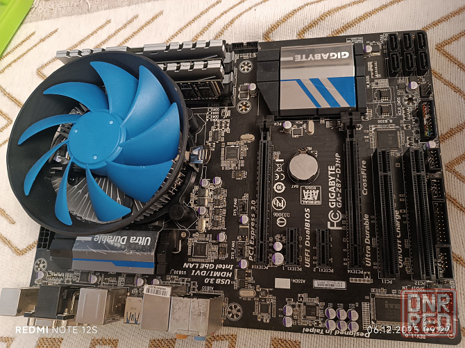 Набор Материнская плата процессор память Донецк - изображение 1