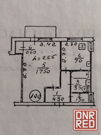 1-комнатная (не гостинка), Текстильщик Донецк - изображение 1