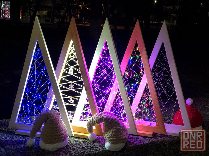 Елка Новогодний светильник декор Донецк - изображение 3