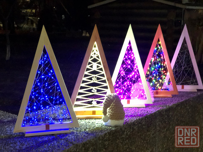 Елка Новогодний светильник декор Донецк - изображение 1