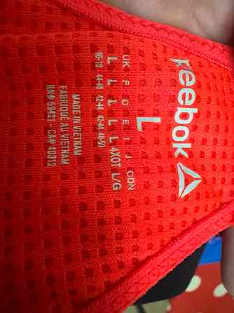 Топ майка спортивный Reebok размер L оригинал (новое) Донецк