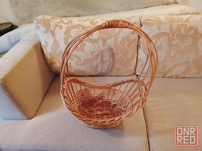 Корзина плетёная Донецк - изображение 2